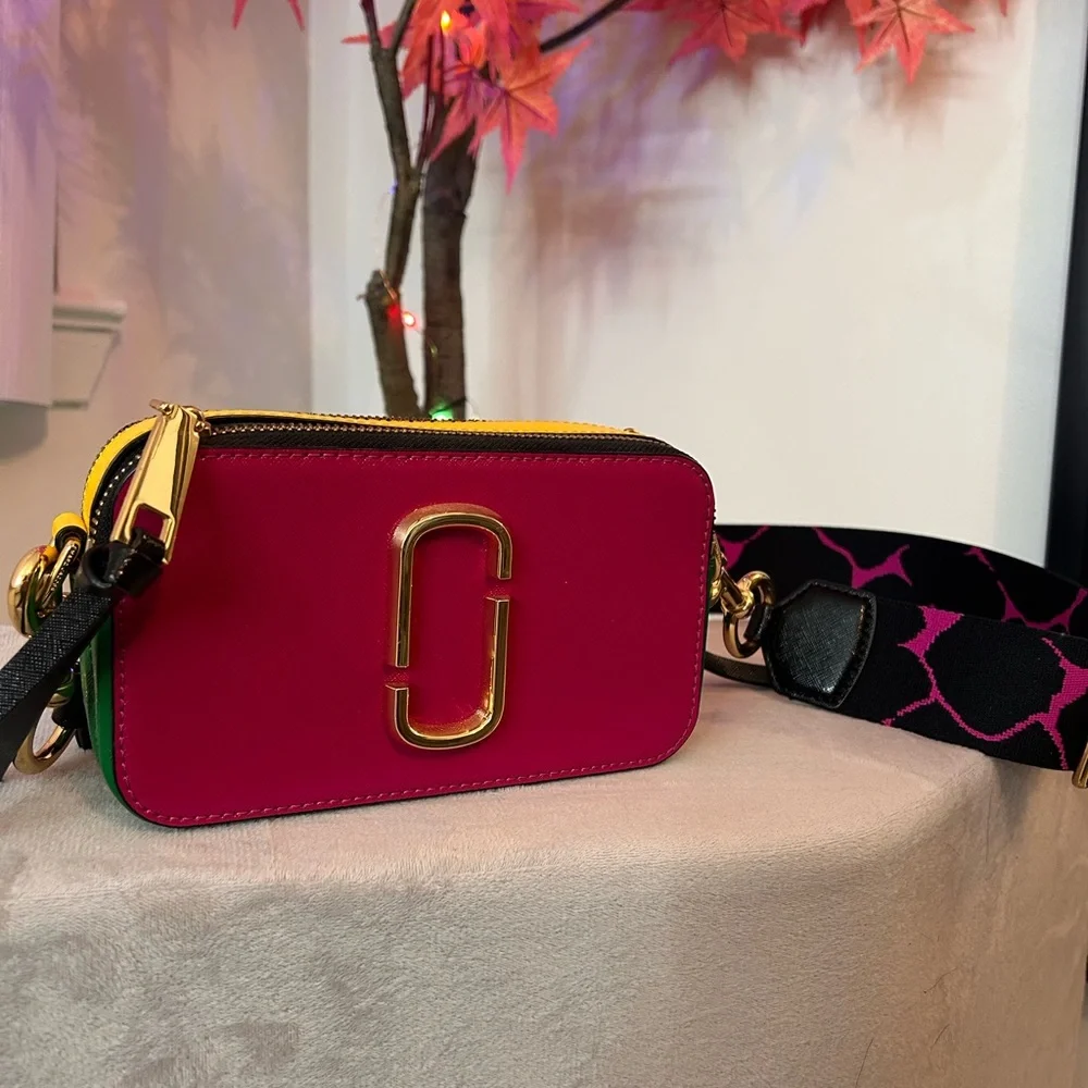 Marc Jacobs multi colored leather Crossbody . Used. - Picture 1 of 8